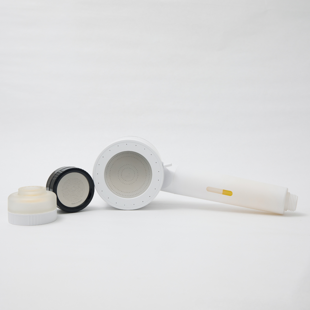 Helios Vitamin C Infusion Showerhead Filter + Skincare Sink Filter Bundle