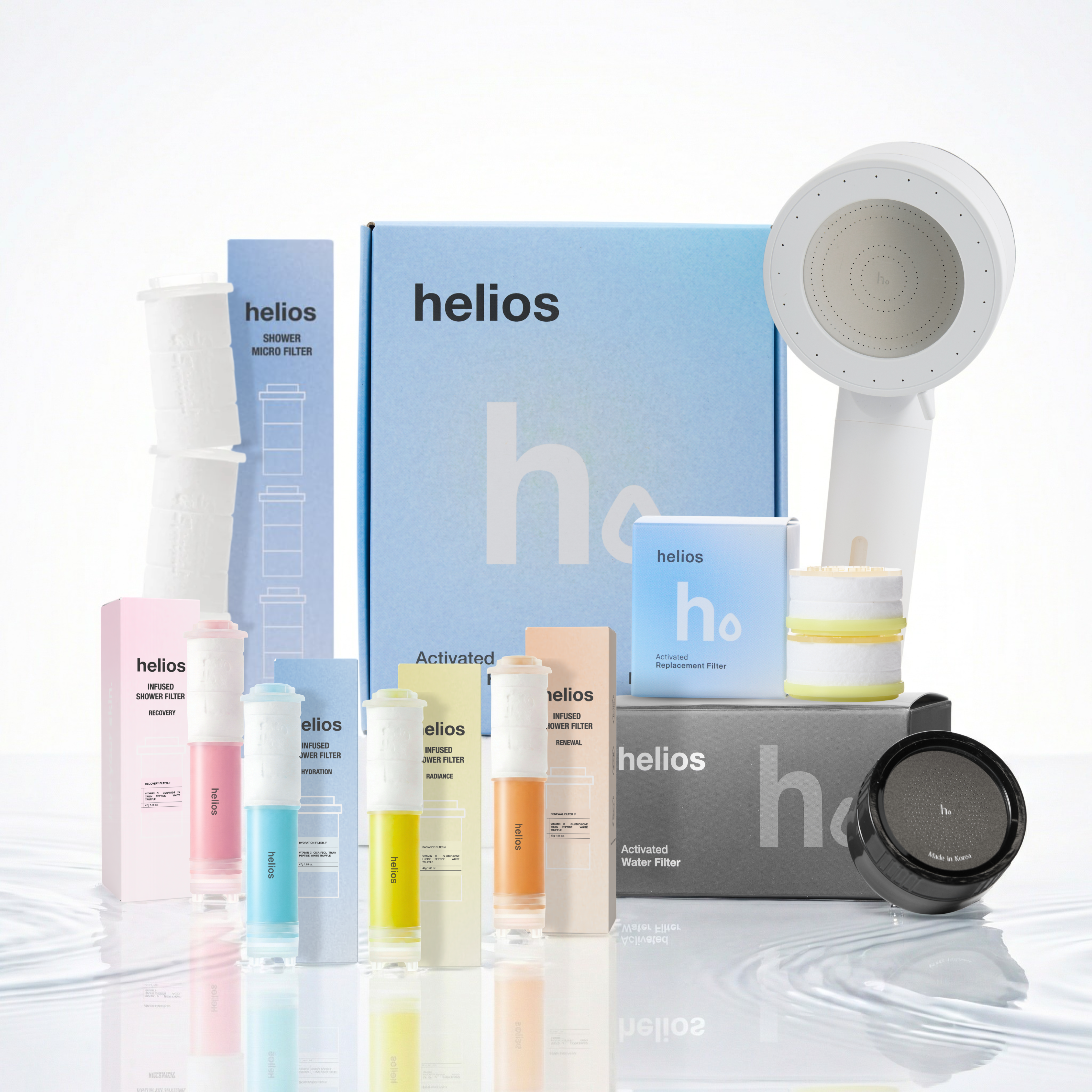 Helios Vitamin C Infusion Showerhead Filter (12 Month Bundle)