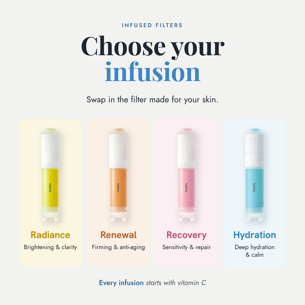 Vitamin C Infusion Filtered Showerhead
