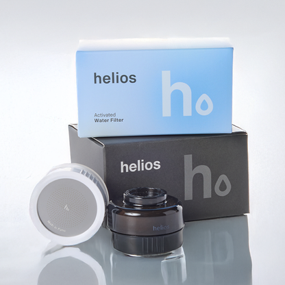 Helios Vitamin C Infusion Showerhead Filter + Skincare Sink Filter Bundle
