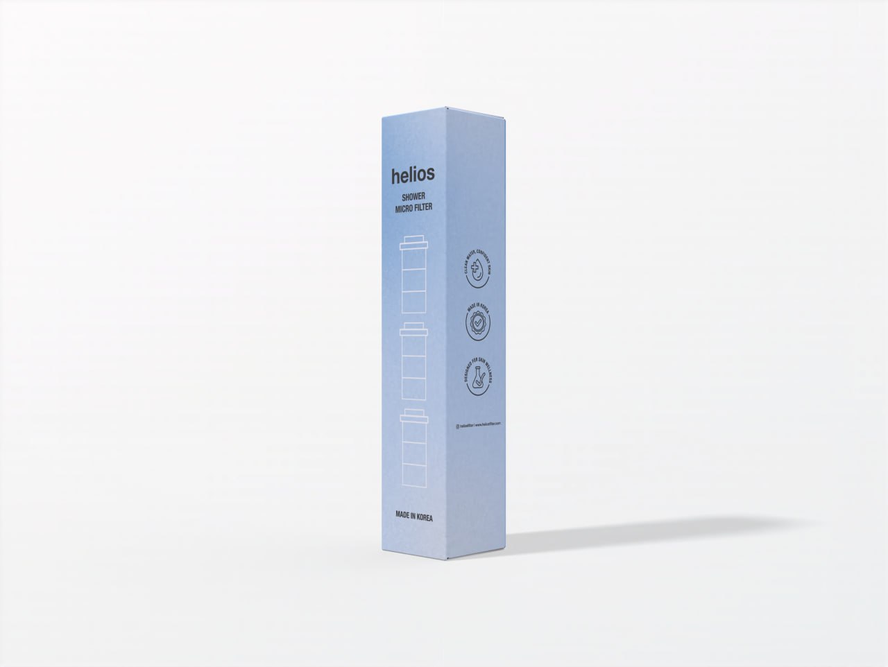 Showerhead Replacements - Antibacterial Filters (3-Pack)